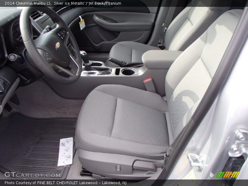 Silver Ice Metallic / Jet Black/Titanium 2014 Chevrolet Malibu LS