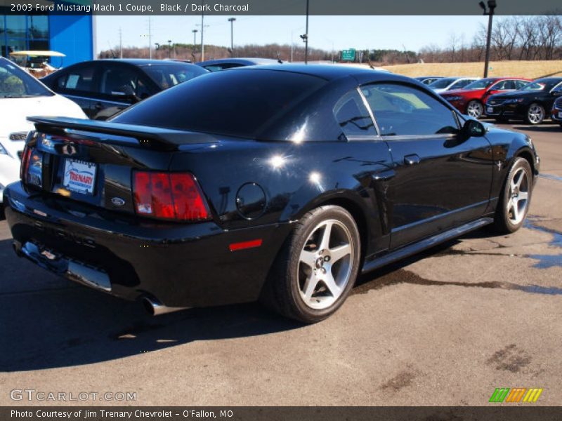 Black / Dark Charcoal 2003 Ford Mustang Mach 1 Coupe