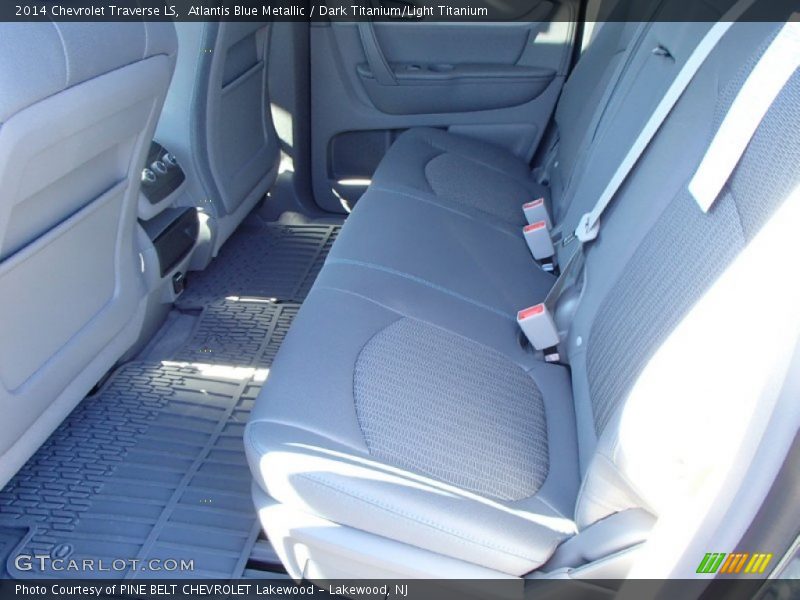 Atlantis Blue Metallic / Dark Titanium/Light Titanium 2014 Chevrolet Traverse LS