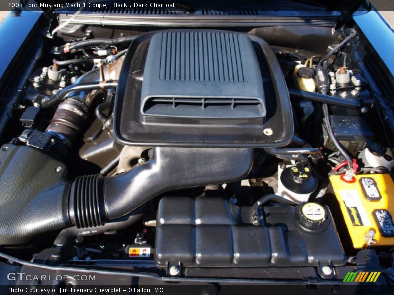 Black / Dark Charcoal 2003 Ford Mustang Mach 1 Coupe