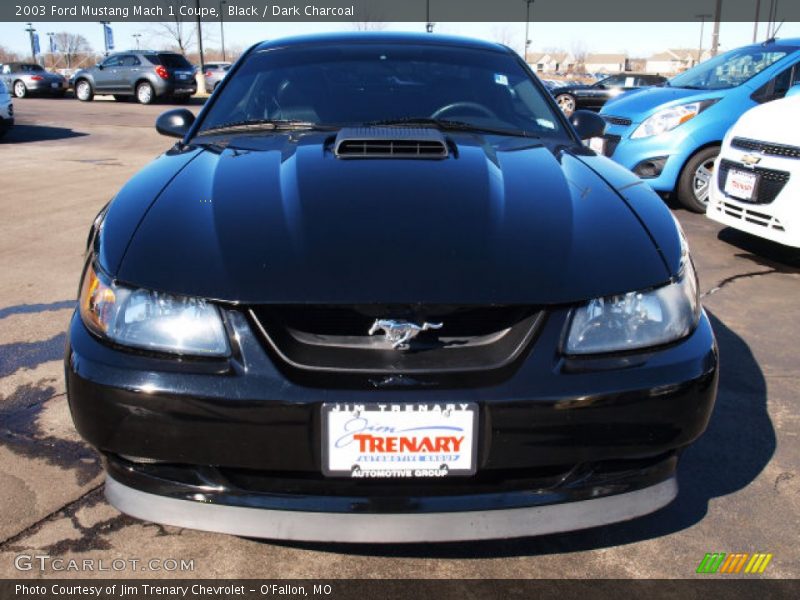Black / Dark Charcoal 2003 Ford Mustang Mach 1 Coupe