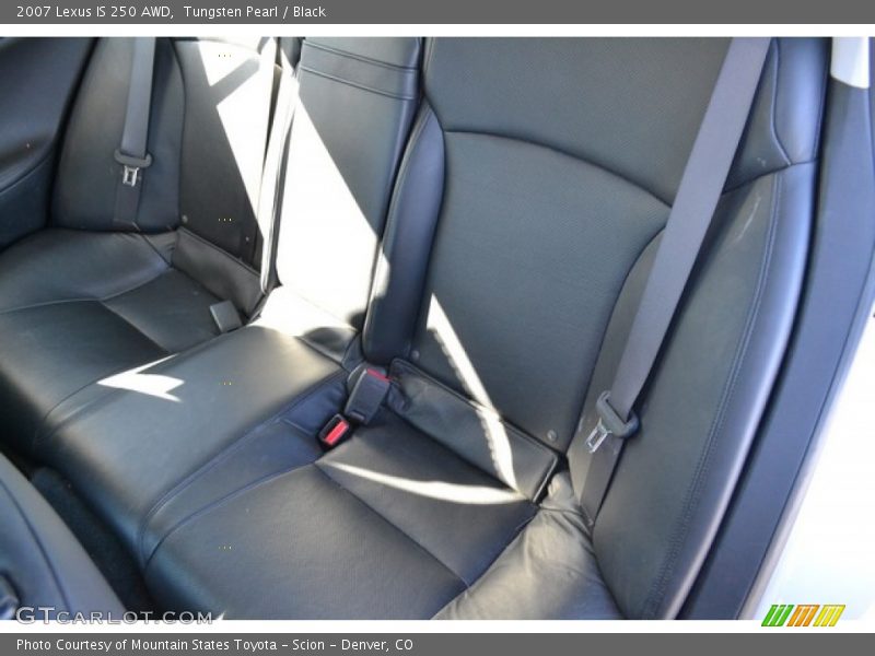 Tungsten Pearl / Black 2007 Lexus IS 250 AWD