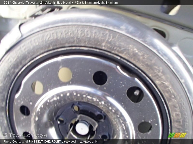 Atlantis Blue Metallic / Dark Titanium/Light Titanium 2014 Chevrolet Traverse LS