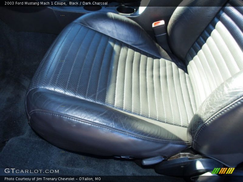 Black / Dark Charcoal 2003 Ford Mustang Mach 1 Coupe