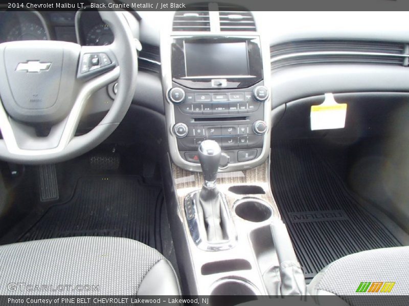 Black Granite Metallic / Jet Black 2014 Chevrolet Malibu LT