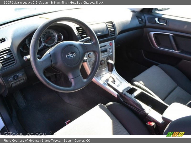 Brilliant Silver Metallic / Charcoal Black 2005 Subaru Legacy 2.5i Sedan