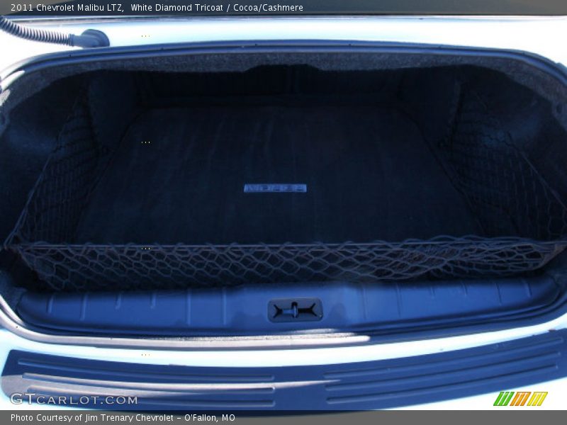 White Diamond Tricoat / Cocoa/Cashmere 2011 Chevrolet Malibu LTZ