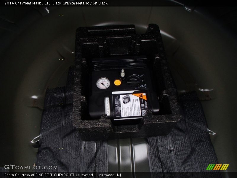 Black Granite Metallic / Jet Black 2014 Chevrolet Malibu LT