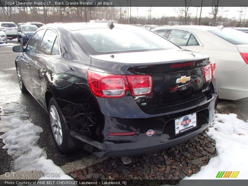 Black Granite Metallic / Jet Black 2014 Chevrolet Malibu LT