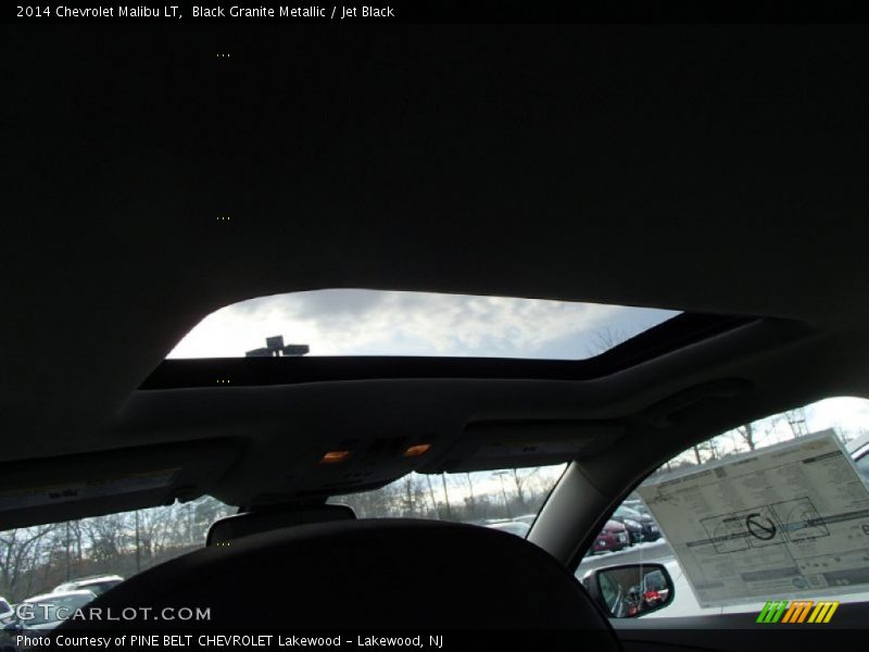 Black Granite Metallic / Jet Black 2014 Chevrolet Malibu LT