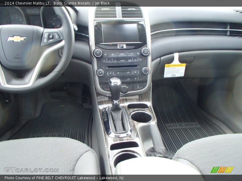 Black Granite Metallic / Jet Black 2014 Chevrolet Malibu LT