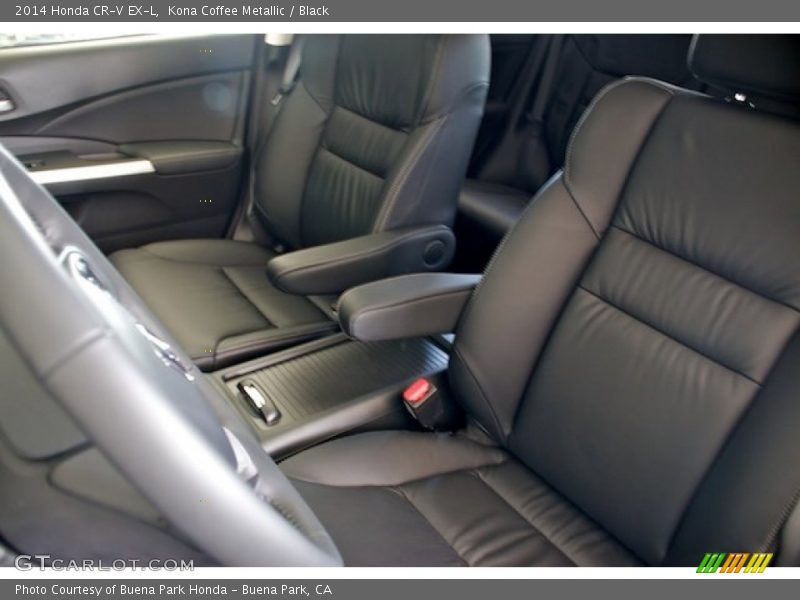 Kona Coffee Metallic / Black 2014 Honda CR-V EX-L