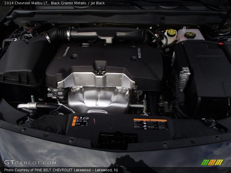 Black Granite Metallic / Jet Black 2014 Chevrolet Malibu LT