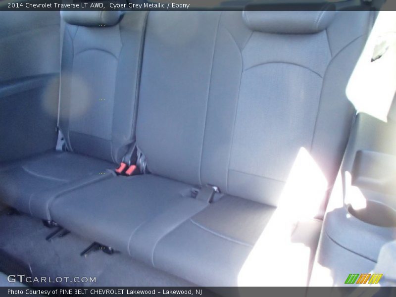 Cyber Grey Metallic / Ebony 2014 Chevrolet Traverse LT AWD