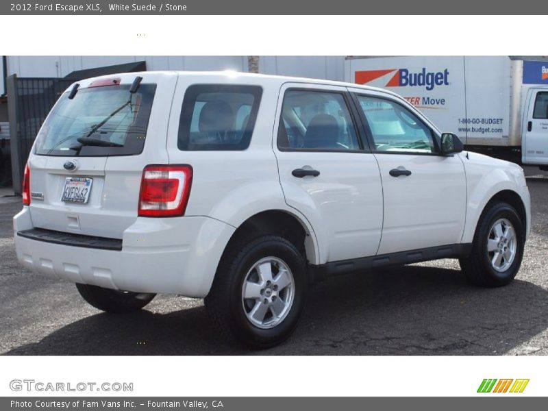 White Suede / Stone 2012 Ford Escape XLS