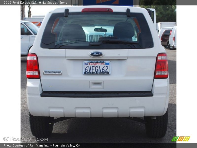 White Suede / Stone 2012 Ford Escape XLS