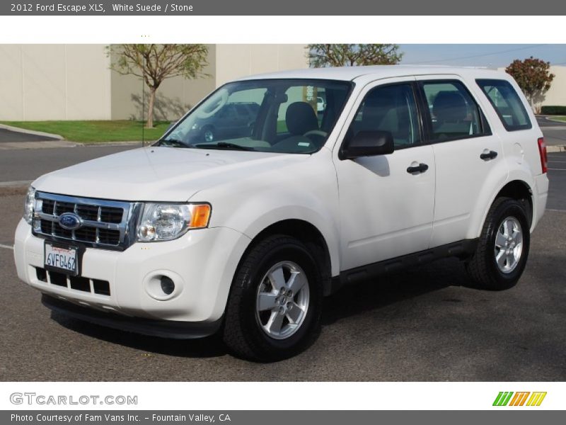 White Suede / Stone 2012 Ford Escape XLS