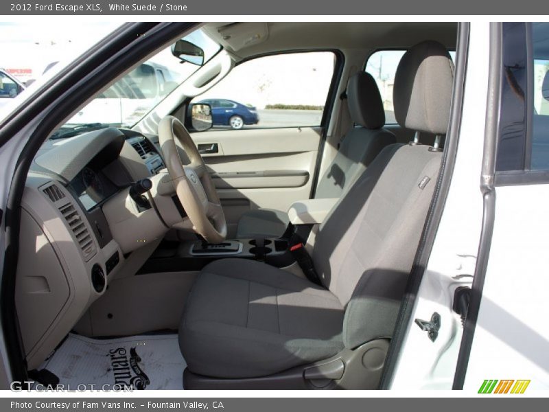 White Suede / Stone 2012 Ford Escape XLS