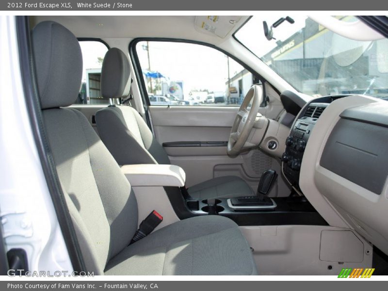White Suede / Stone 2012 Ford Escape XLS