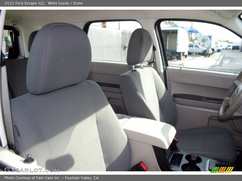 White Suede / Stone 2012 Ford Escape XLS