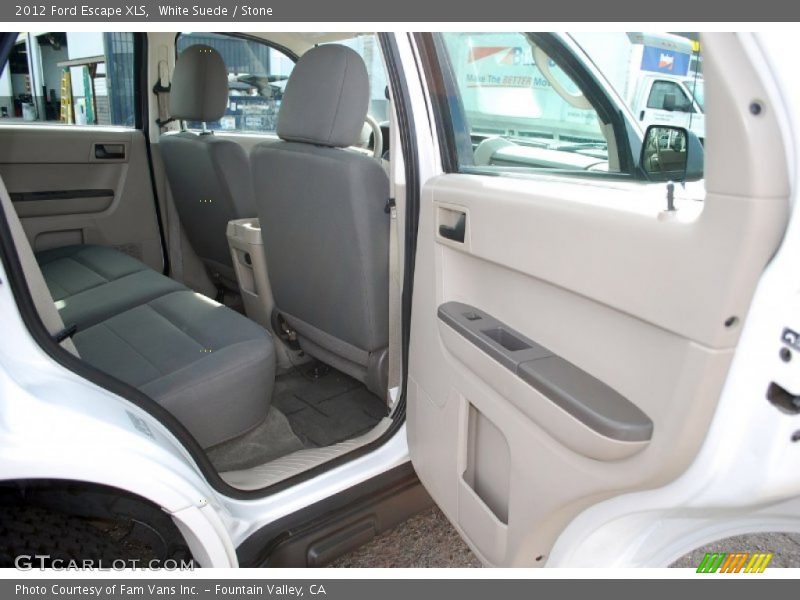 White Suede / Stone 2012 Ford Escape XLS