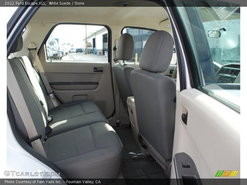 White Suede / Stone 2012 Ford Escape XLS