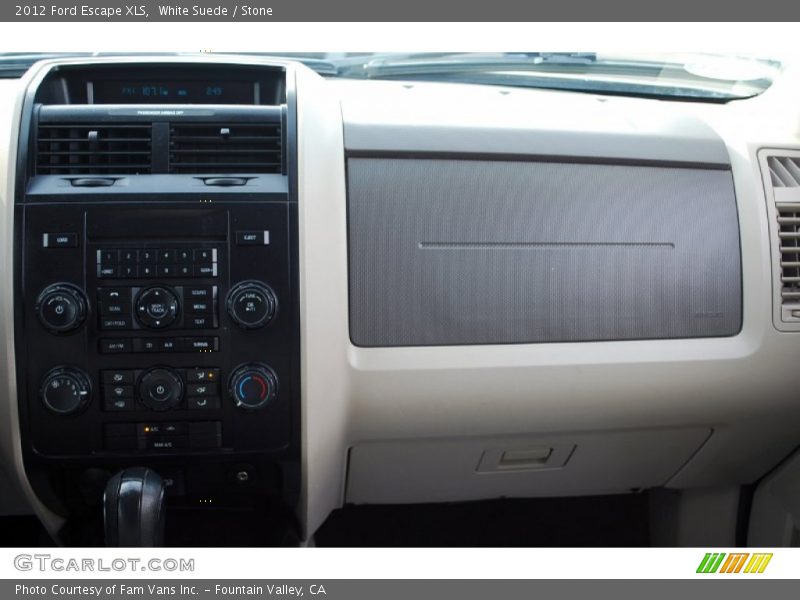 White Suede / Stone 2012 Ford Escape XLS