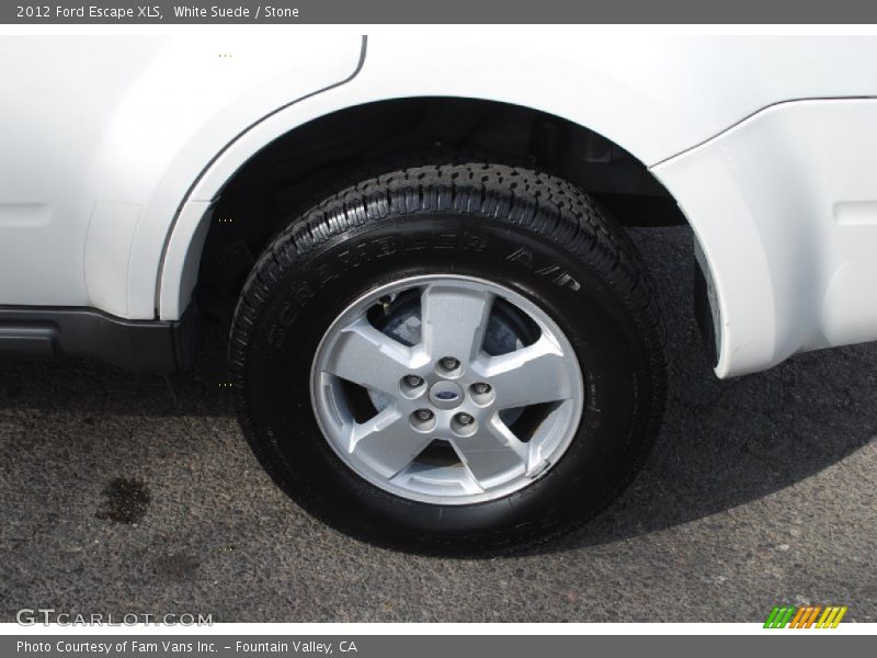 White Suede / Stone 2012 Ford Escape XLS