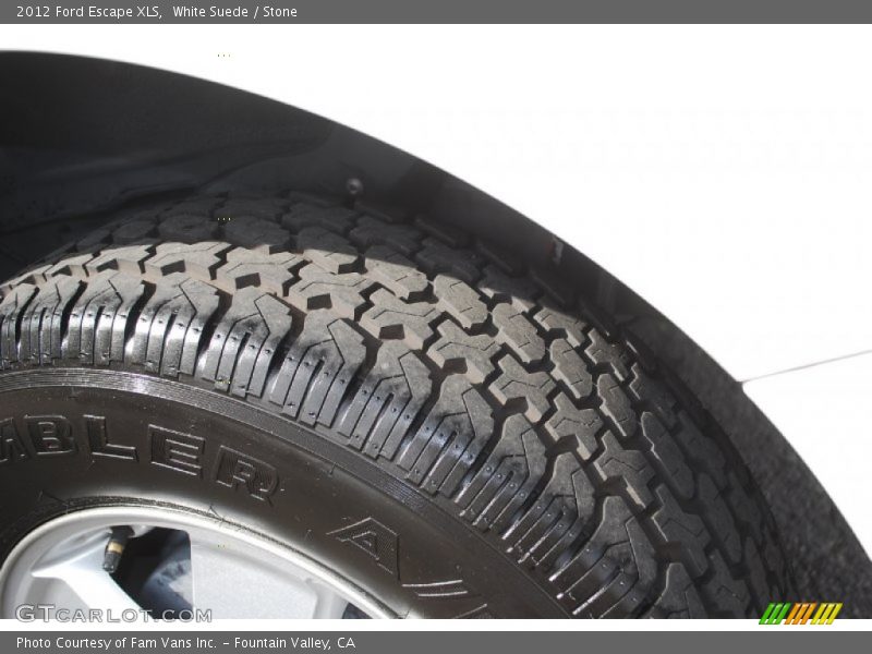 White Suede / Stone 2012 Ford Escape XLS