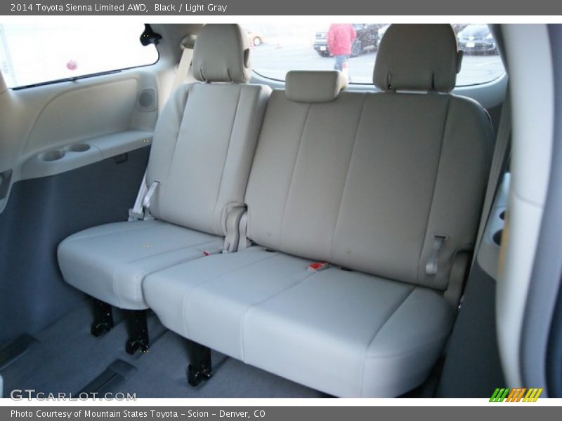 Black / Light Gray 2014 Toyota Sienna Limited AWD
