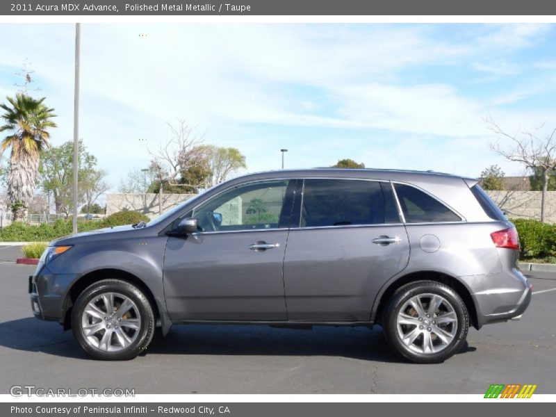  2011 MDX Advance Polished Metal Metallic
