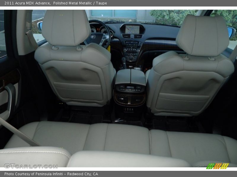 Polished Metal Metallic / Taupe 2011 Acura MDX Advance