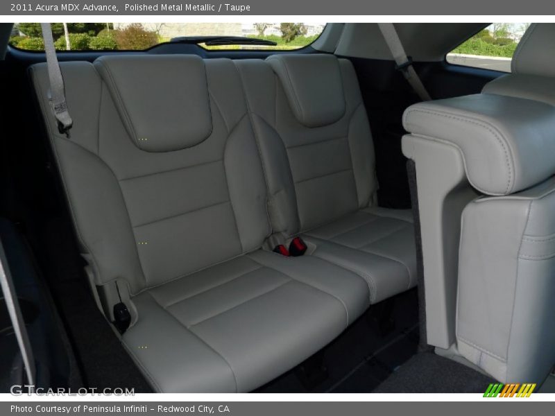 Polished Metal Metallic / Taupe 2011 Acura MDX Advance