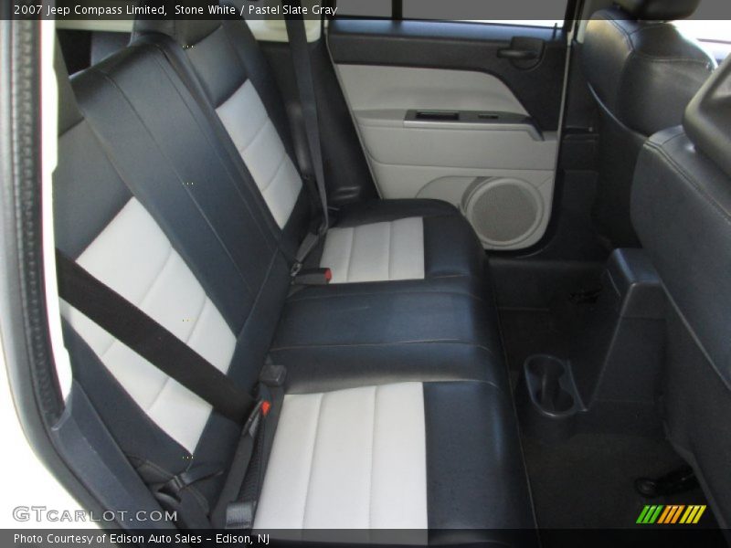 Stone White / Pastel Slate Gray 2007 Jeep Compass Limited