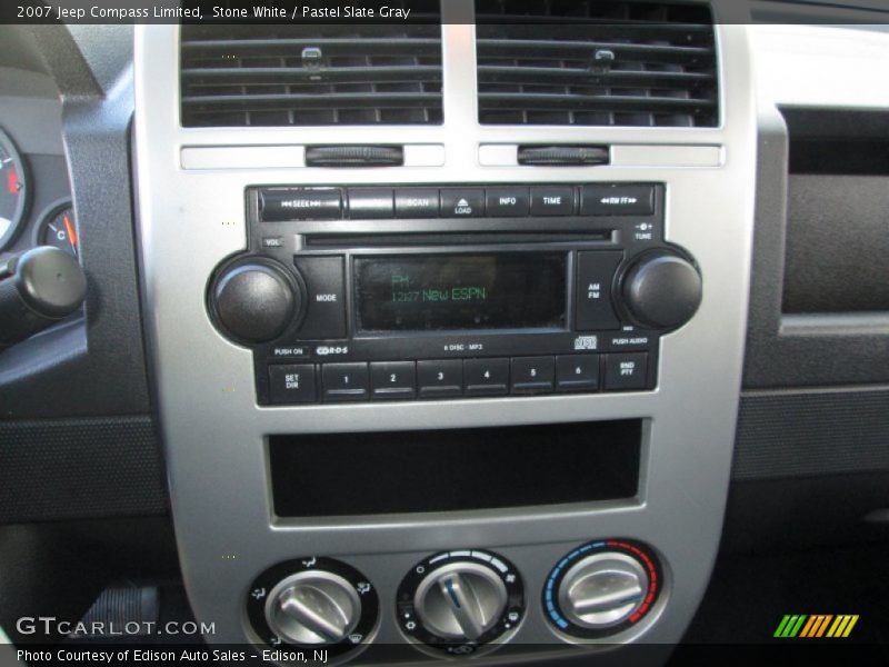 Stone White / Pastel Slate Gray 2007 Jeep Compass Limited