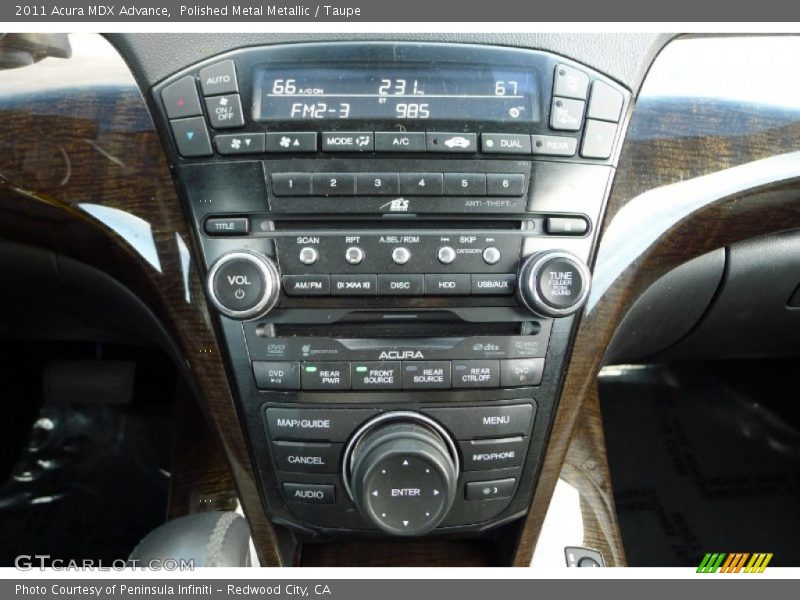 Controls of 2011 MDX Advance