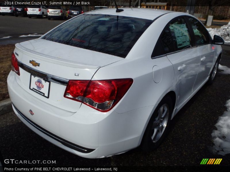 Summit White / Jet Black 2014 Chevrolet Cruze LT
