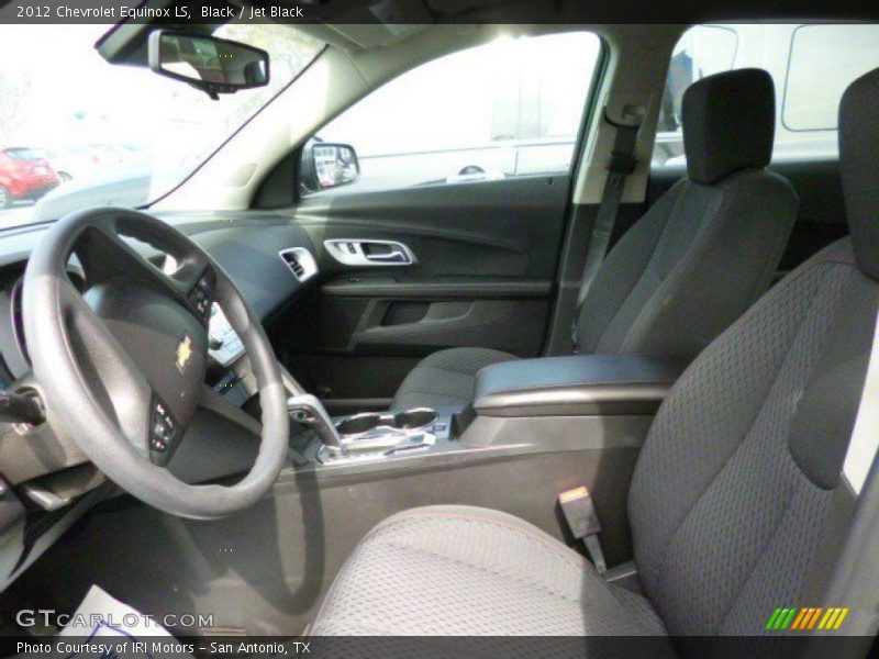 Black / Jet Black 2012 Chevrolet Equinox LS