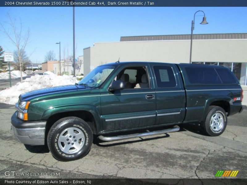 Front 3/4 View of 2004 Silverado 1500 Z71 Extended Cab 4x4