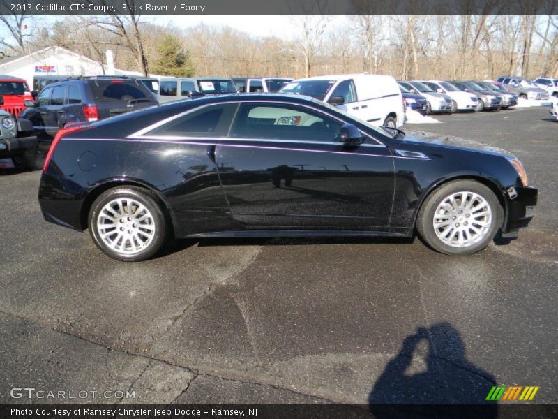 Black Raven / Ebony 2013 Cadillac CTS Coupe