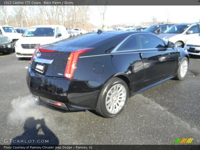 Black Raven / Ebony 2013 Cadillac CTS Coupe