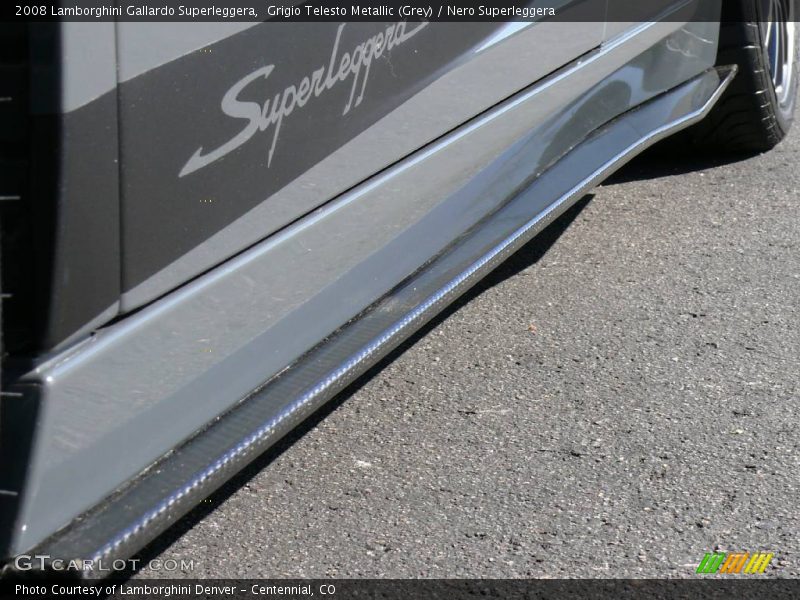 Grigio Telesto Metallic (Grey) / Nero Superleggera 2008 Lamborghini Gallardo Superleggera
