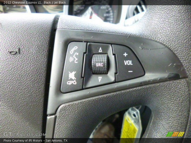 Black / Jet Black 2012 Chevrolet Equinox LS