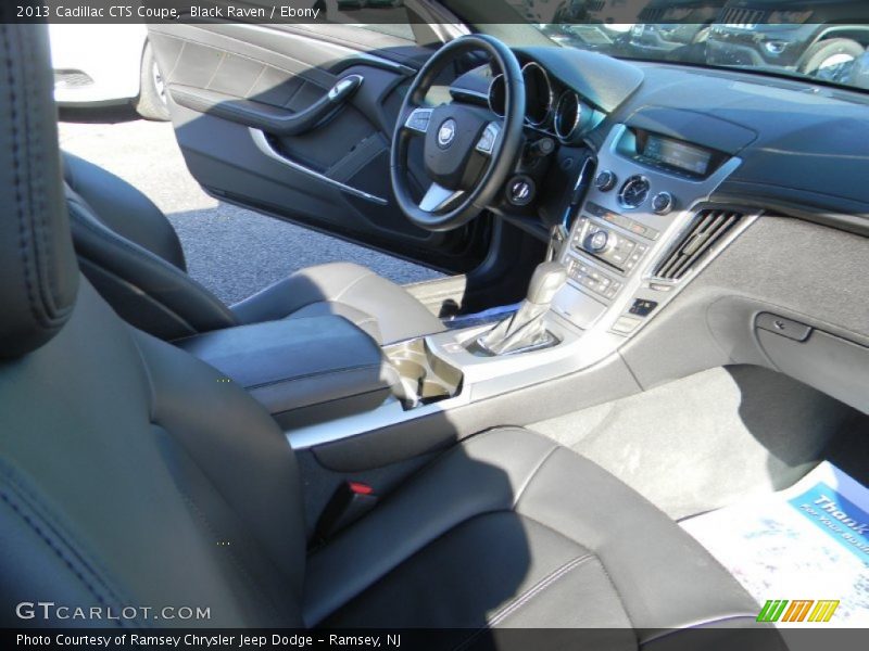 Black Raven / Ebony 2013 Cadillac CTS Coupe