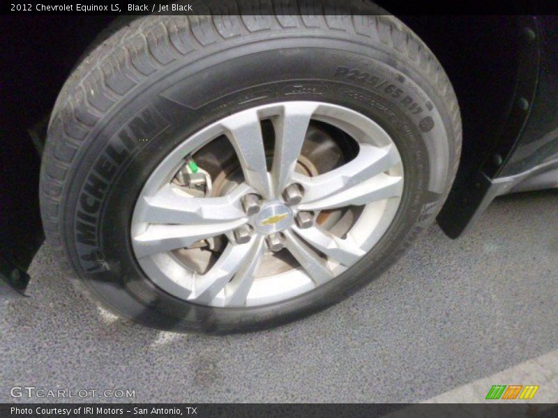 Black / Jet Black 2012 Chevrolet Equinox LS