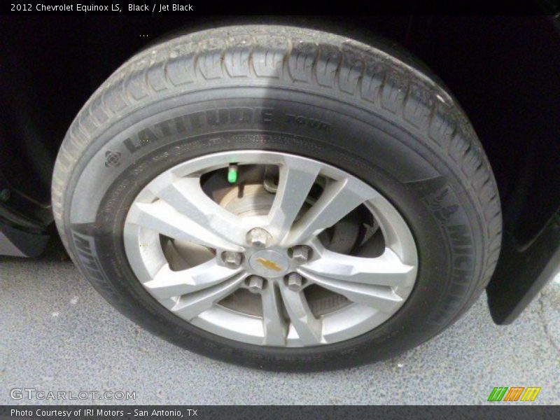 Black / Jet Black 2012 Chevrolet Equinox LS