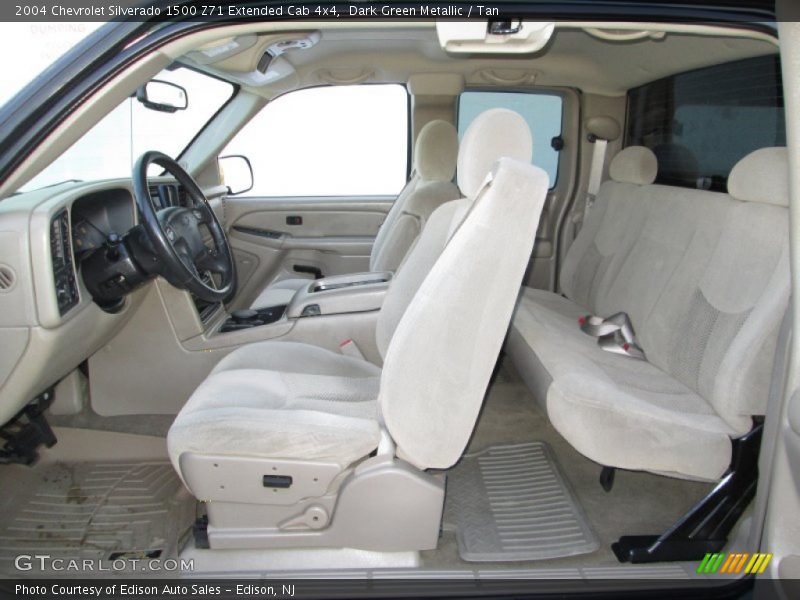  2004 Silverado 1500 Z71 Extended Cab 4x4 Tan Interior