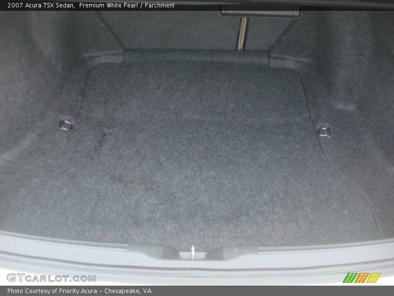 Premium White Pearl / Parchment 2007 Acura TSX Sedan