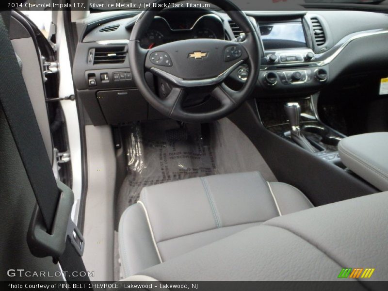 Silver Ice Metallic / Jet Black/Dark Titanium 2014 Chevrolet Impala LTZ