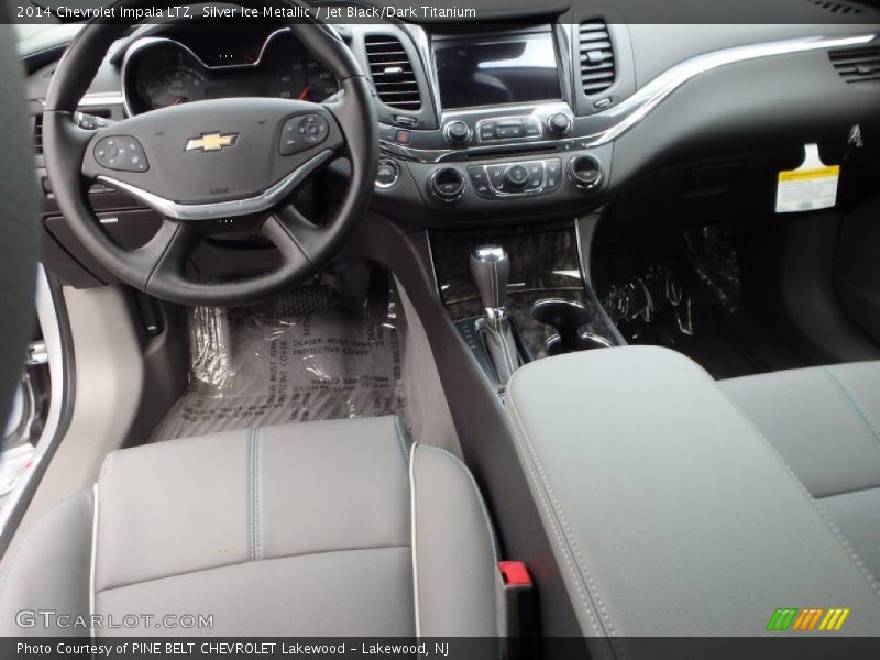 Silver Ice Metallic / Jet Black/Dark Titanium 2014 Chevrolet Impala LTZ